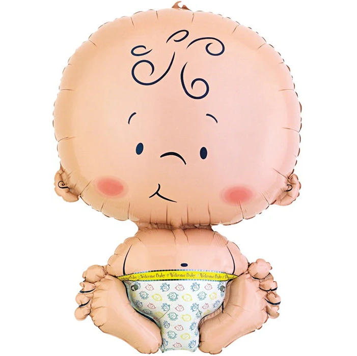 Welcome Baby Mylar 24in