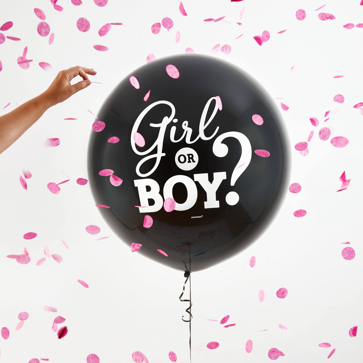 Gender Reveal Confetti Latex, 24in
