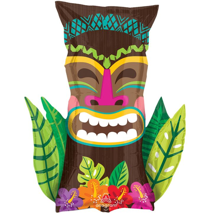 Vintage Tiki Mylar, 30in
