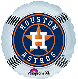 Houston Astros Mylar, 18in