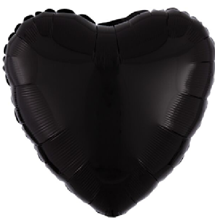 Heart Mylar, 16in