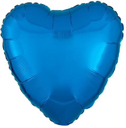 Heart Mylar, 16in