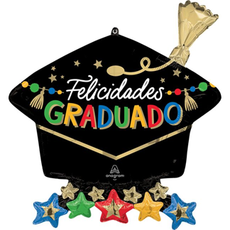 Felicidades Graduado Mylar, 26in
