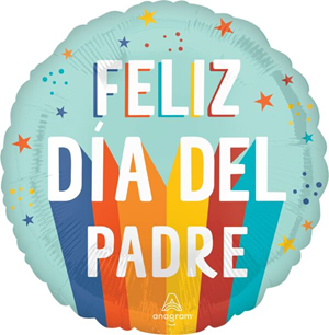 Feliz Dia Del Padre Mylar, 17in