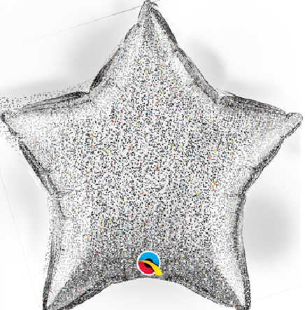 Star Mylar, 18in