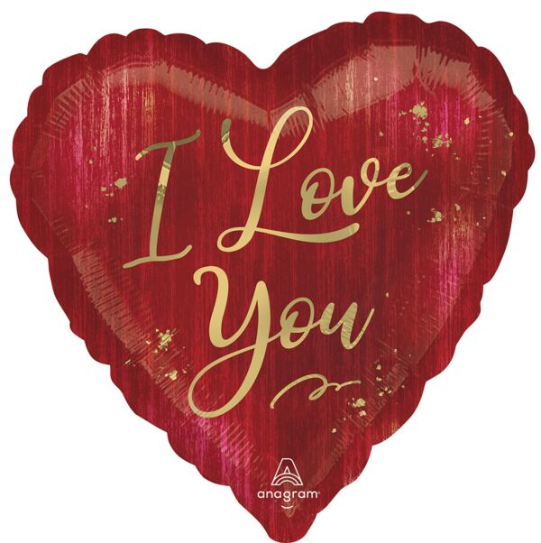 I Love You Mylar, 16in