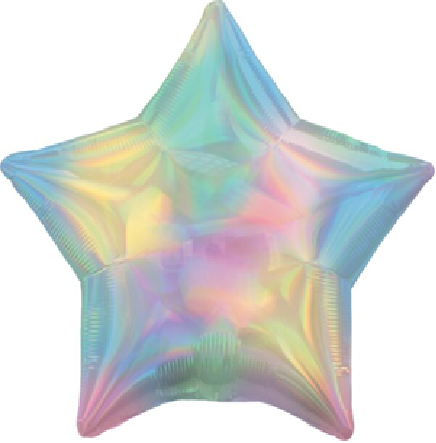 Star Mylar, 18in