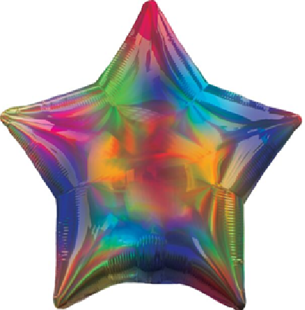 Star Mylar, 18in