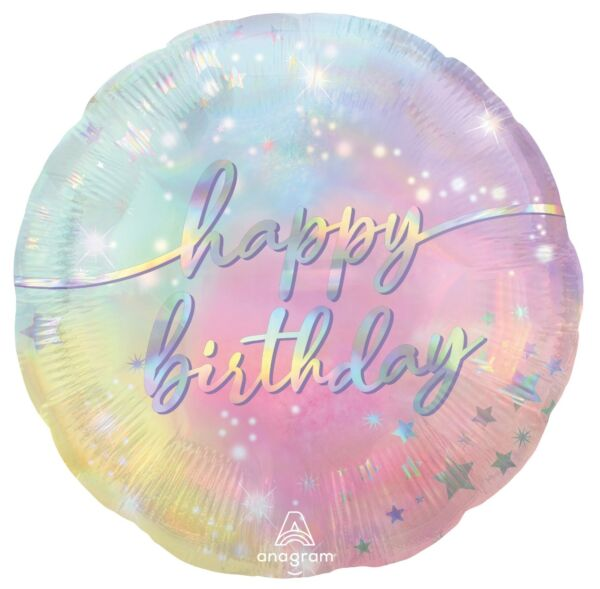 Luminous Birthday Mylar, 17in