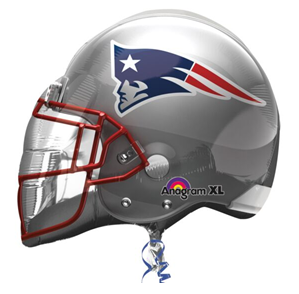 New England Patriots Helmet Mylar, 21in