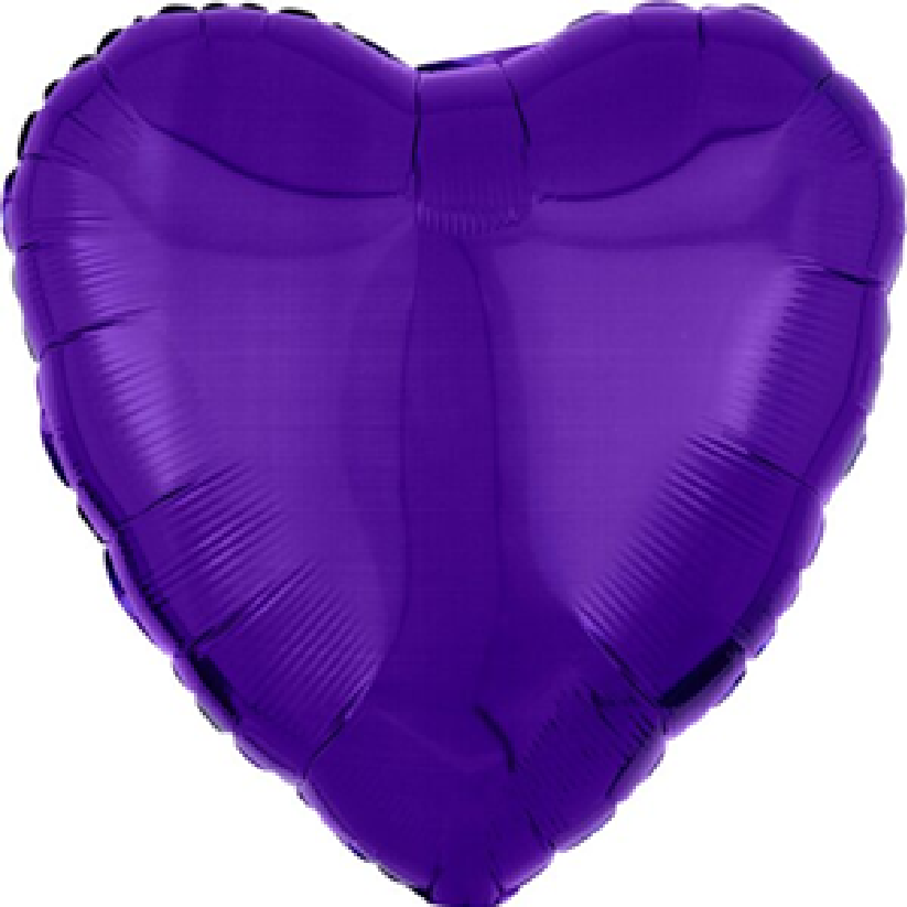 Heart Mylar, 16in