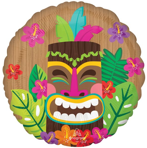 Vintage Tiki Mylar, 17in