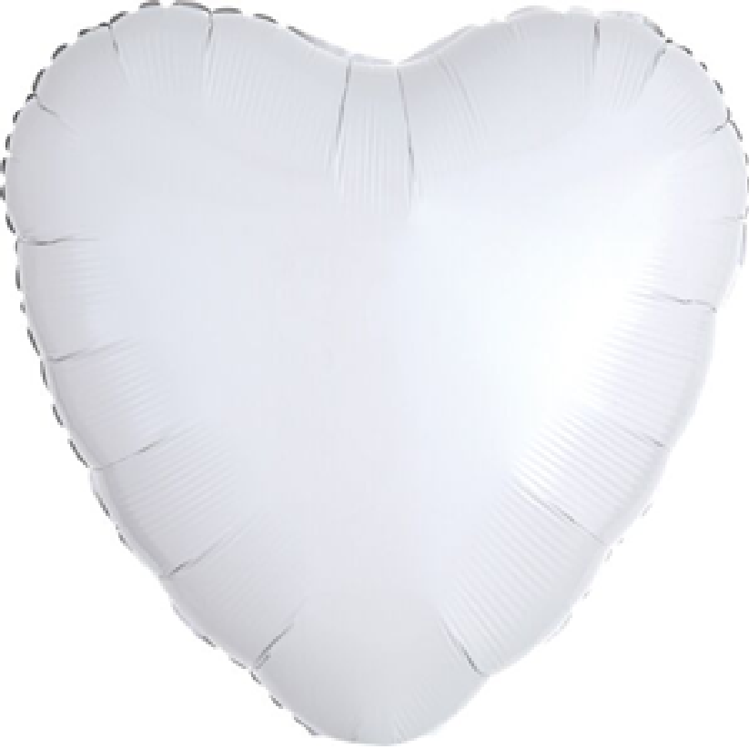 Heart Mylar, 16in